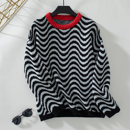 Casual Ribbed Sweater