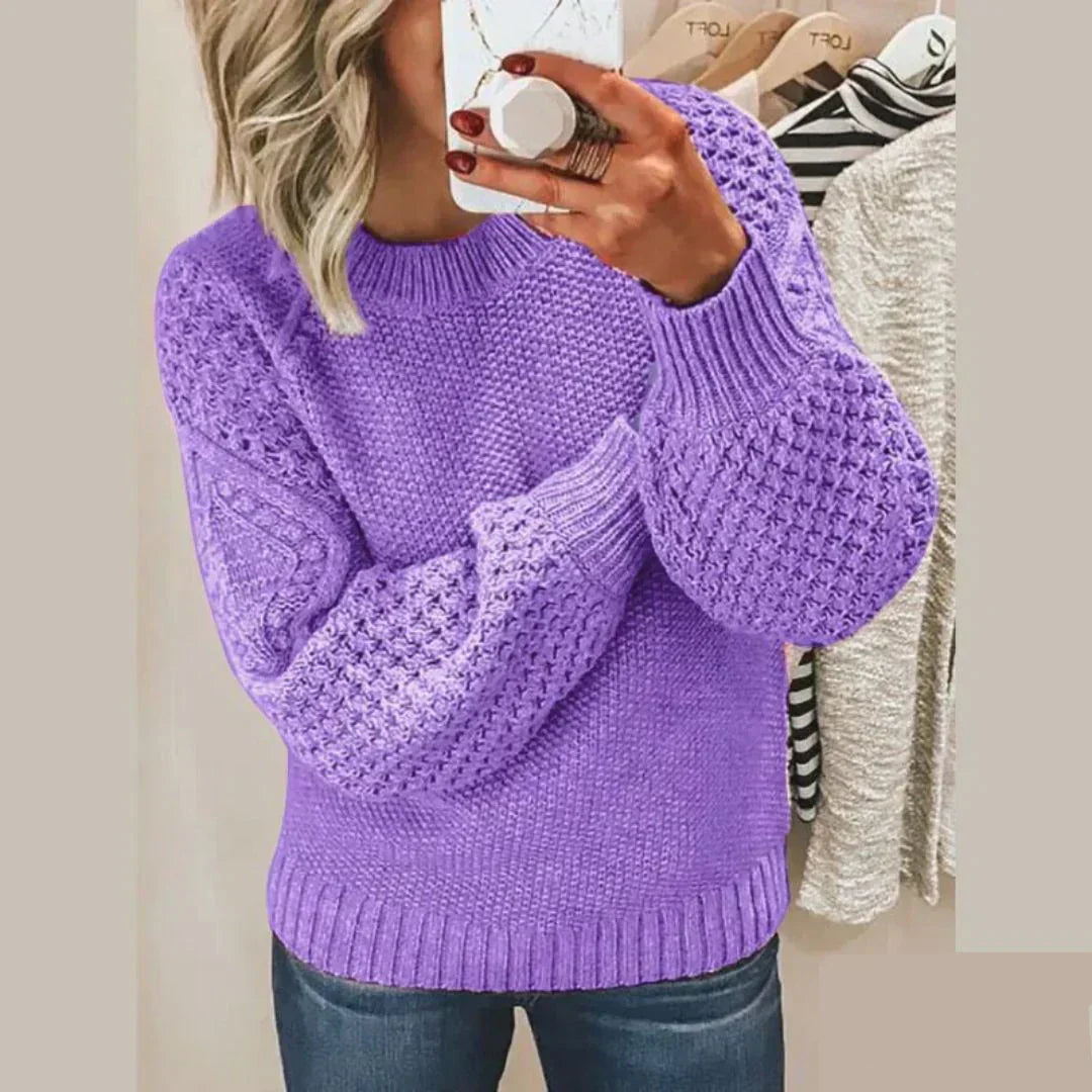 Relaxed Cable Sweater