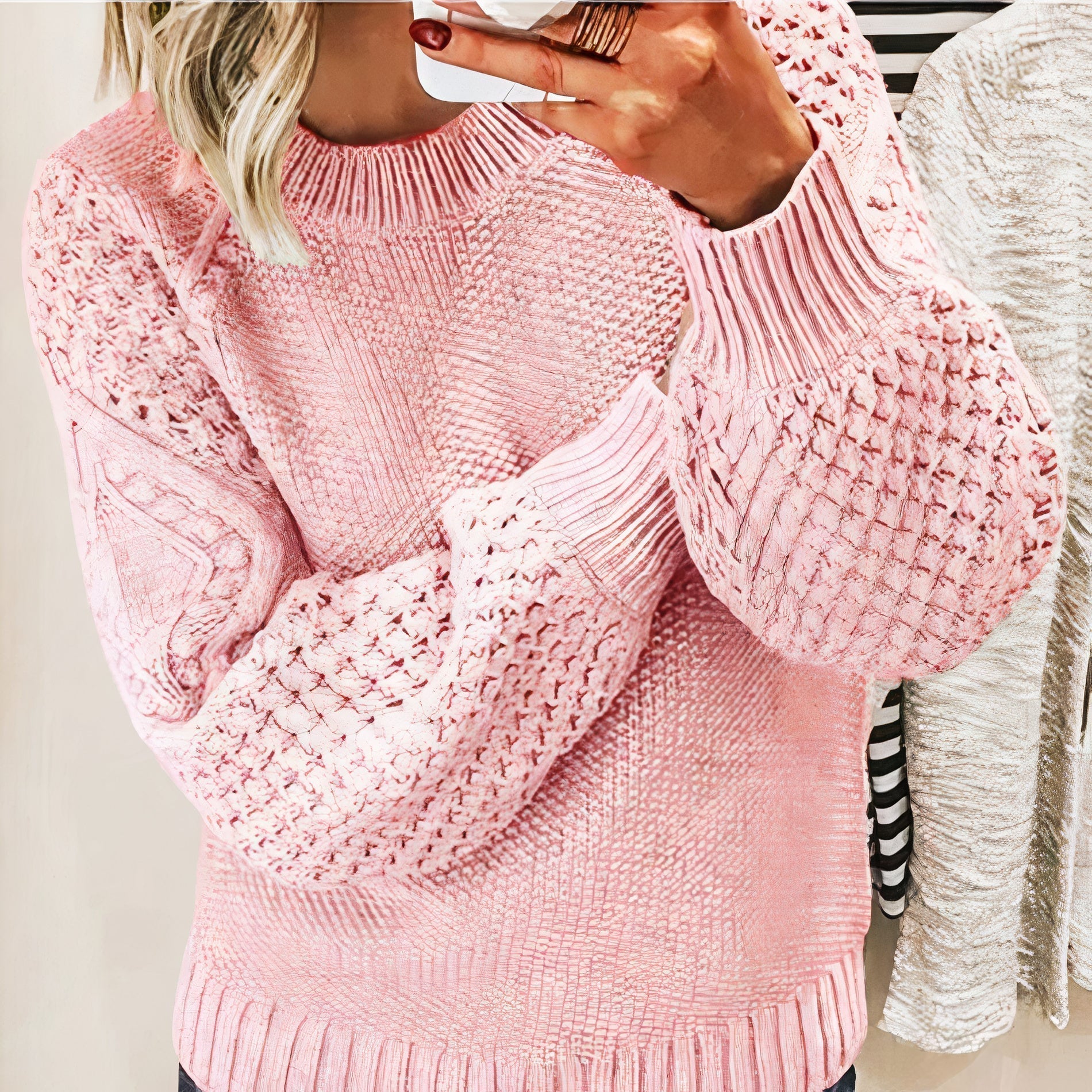 Casual Cable Sweater
