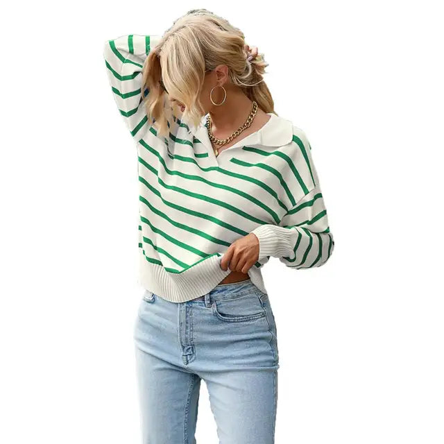 Relaxed Buttoned Sweater