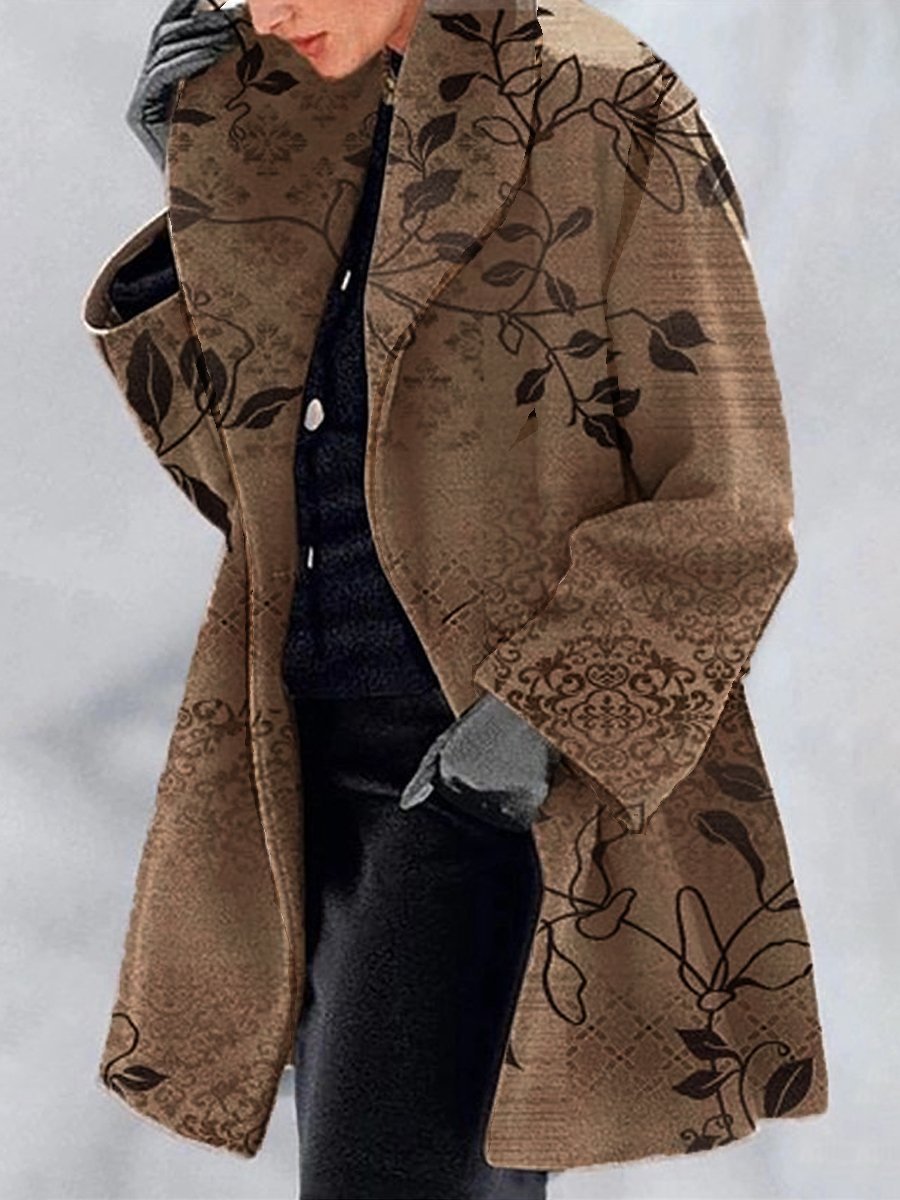 Everyday Buttoned Coat