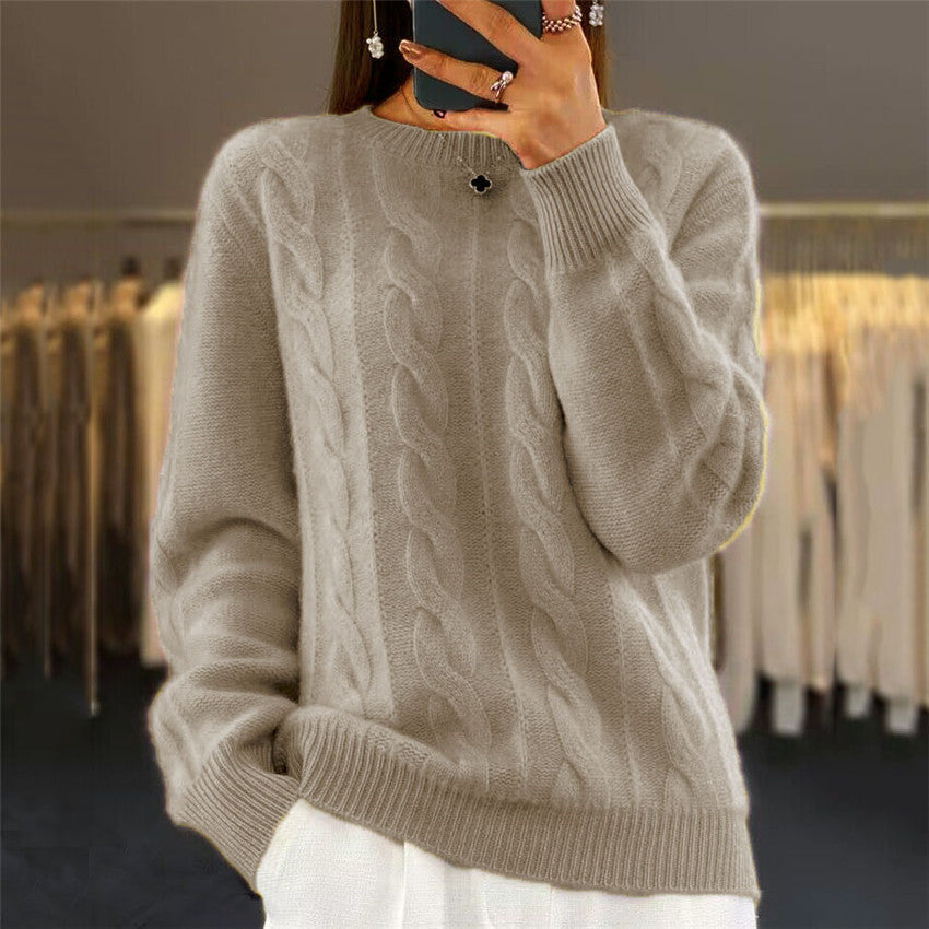 Relaxed Cropped Sweater