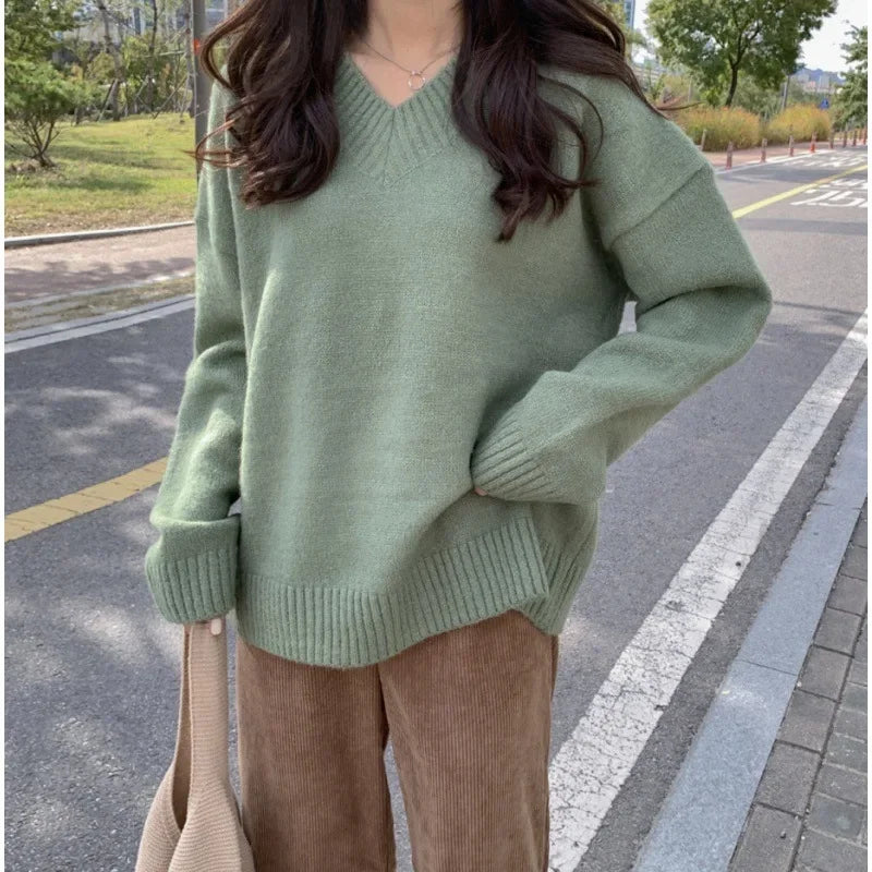 Easy Cropped Sweater