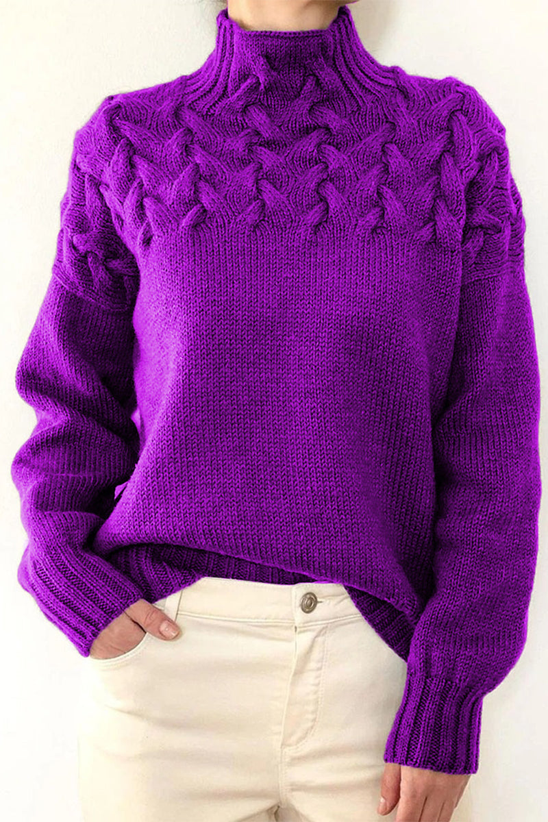 Relaxed Textured Sweater