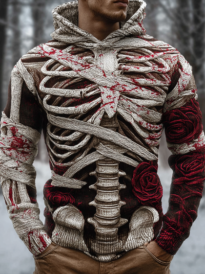 Textured Ribbed Sweater