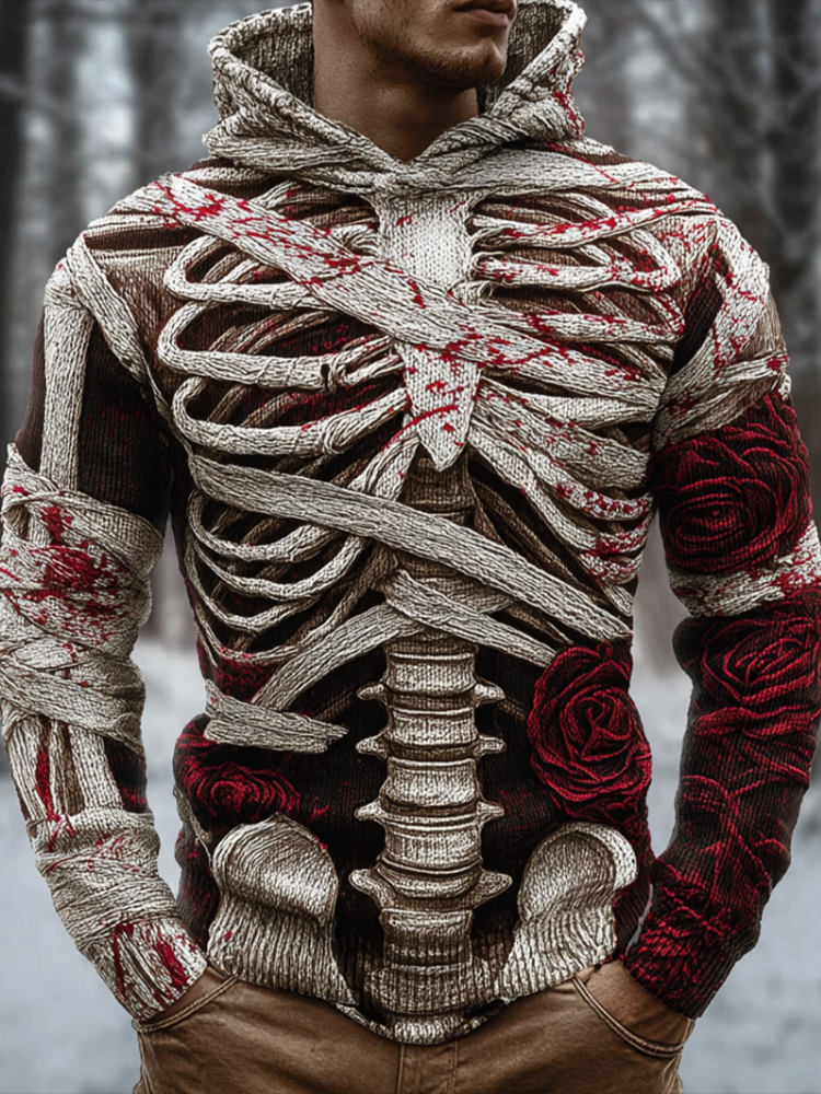 Textured Ribbed Sweater