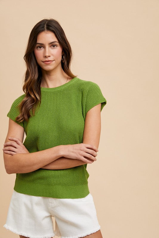 Textured Ribbed Sweater