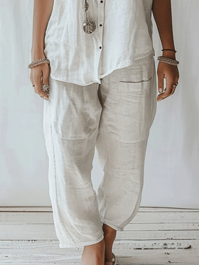 Effortless Textured Pants