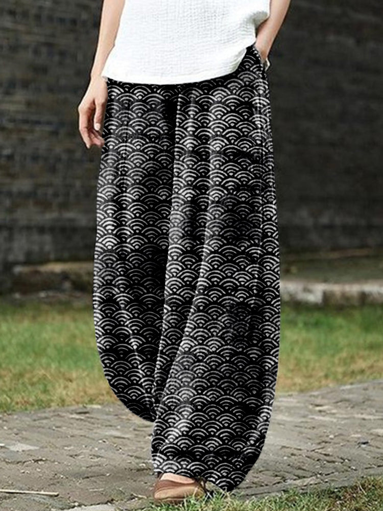 Office Pleated Pants
