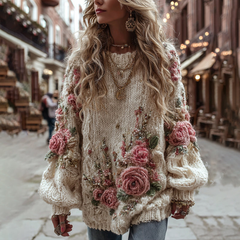 Casual Ribbed Sweater