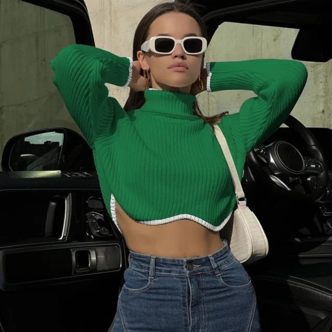 Warm Cropped Sweater