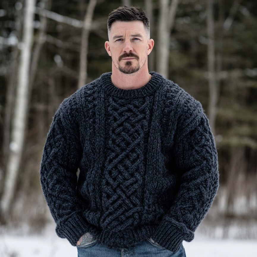 Cozy Buttoned Sweater