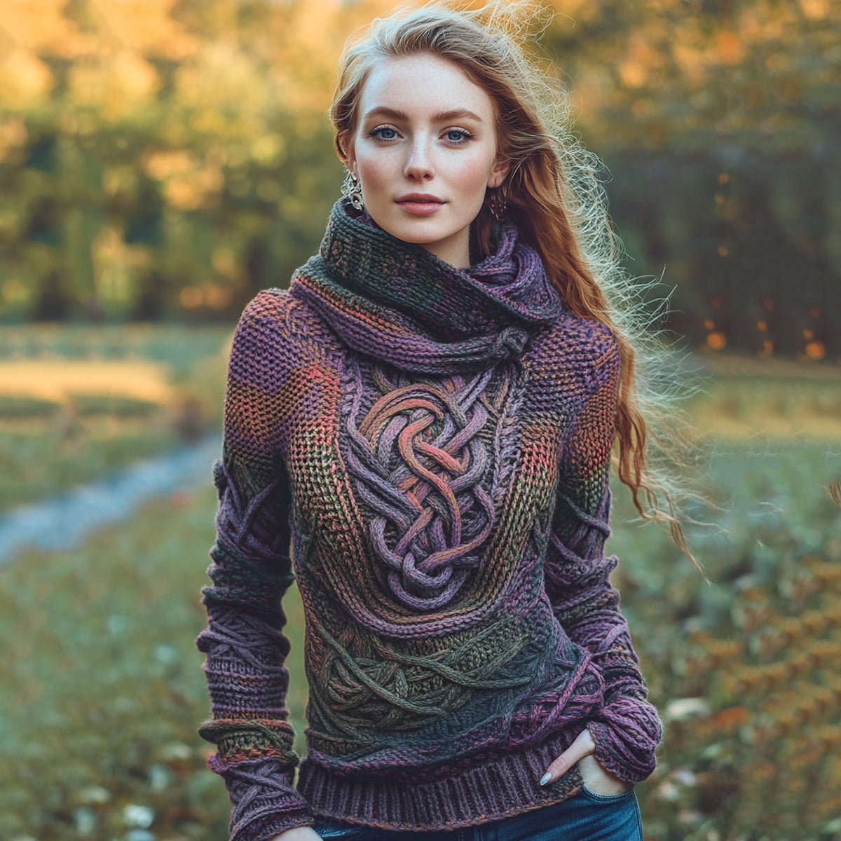 Relaxed Cropped Sweater