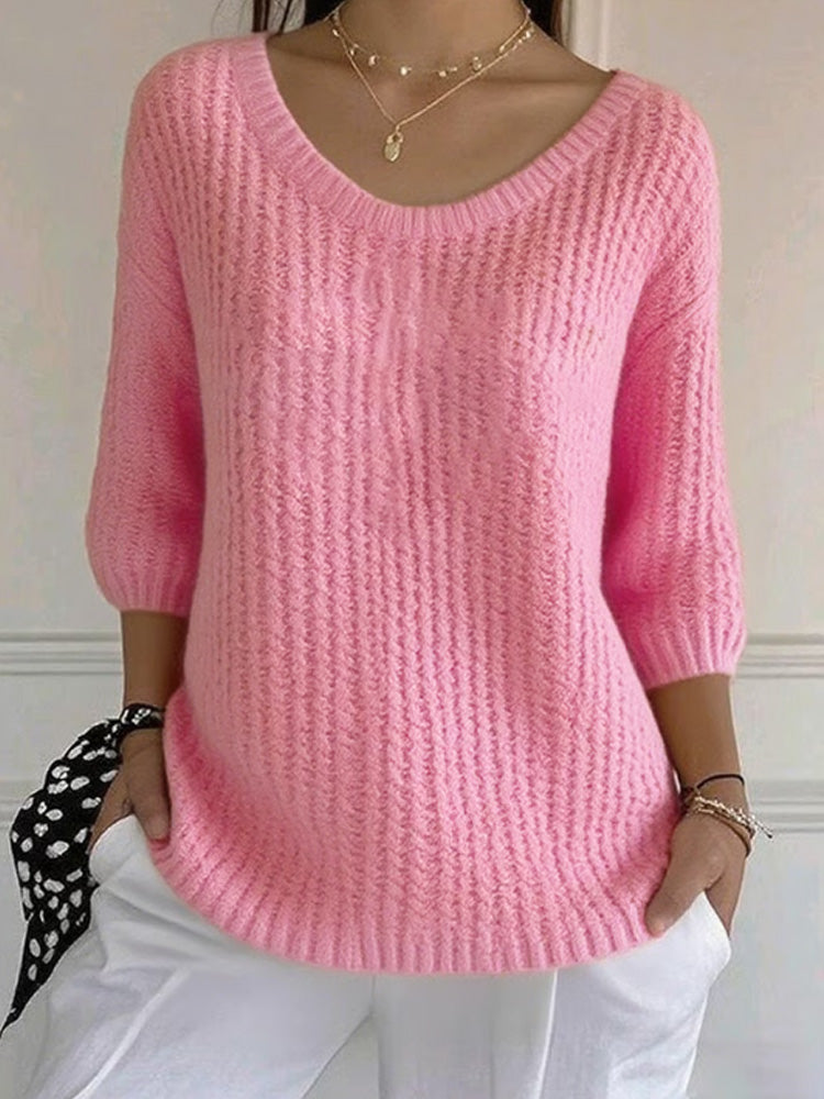 Warm Buttoned Sweater