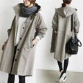 Cozy Double-Breasted Coat