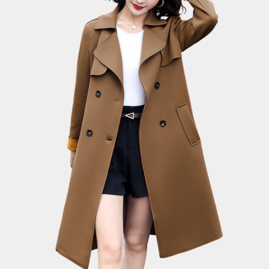 Everyday Double-Breasted Coat