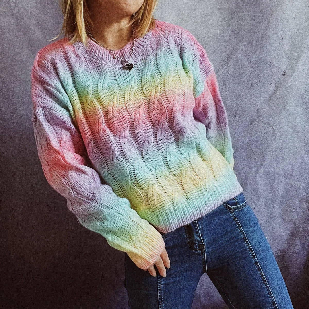 Easy Cropped Sweater