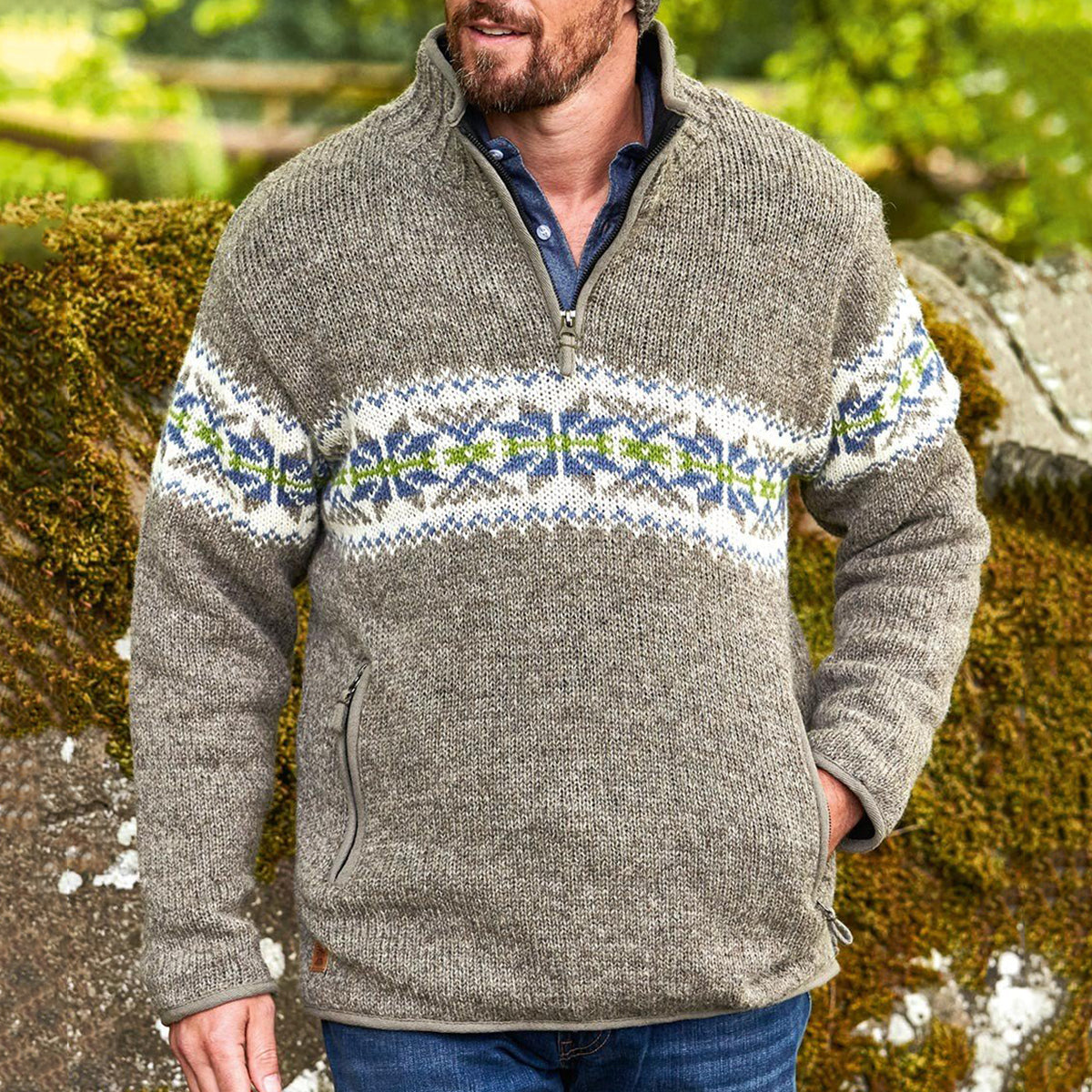 Warm Ribbed Sweater