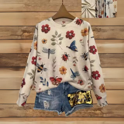 Weekend Striped Sweater