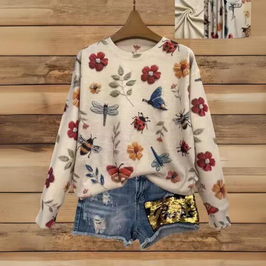 Weekend Striped Sweater