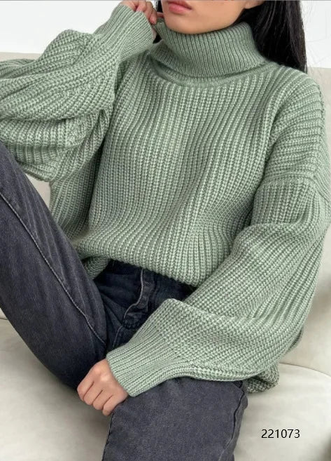 Relaxed Ribbed Sweater