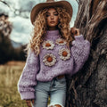 Casual Ribbed Sweater