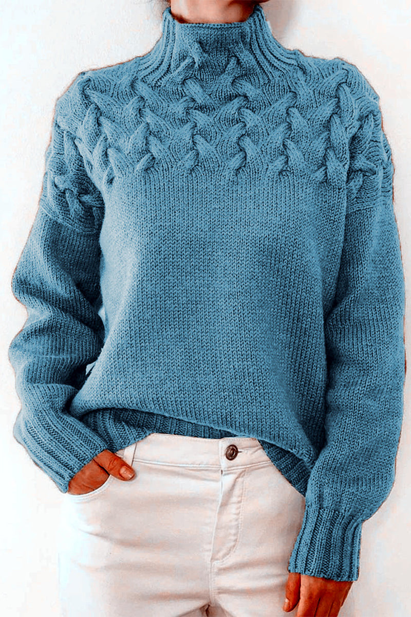 Relaxed Textured Sweater