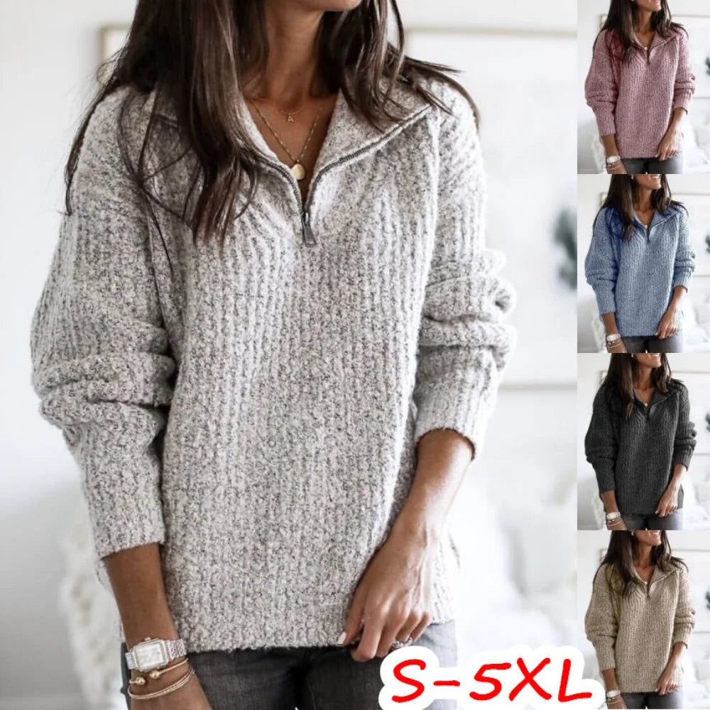 Relaxed Cropped Sweater