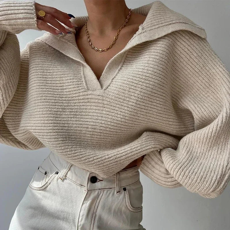 Easy Ribbed Sweater