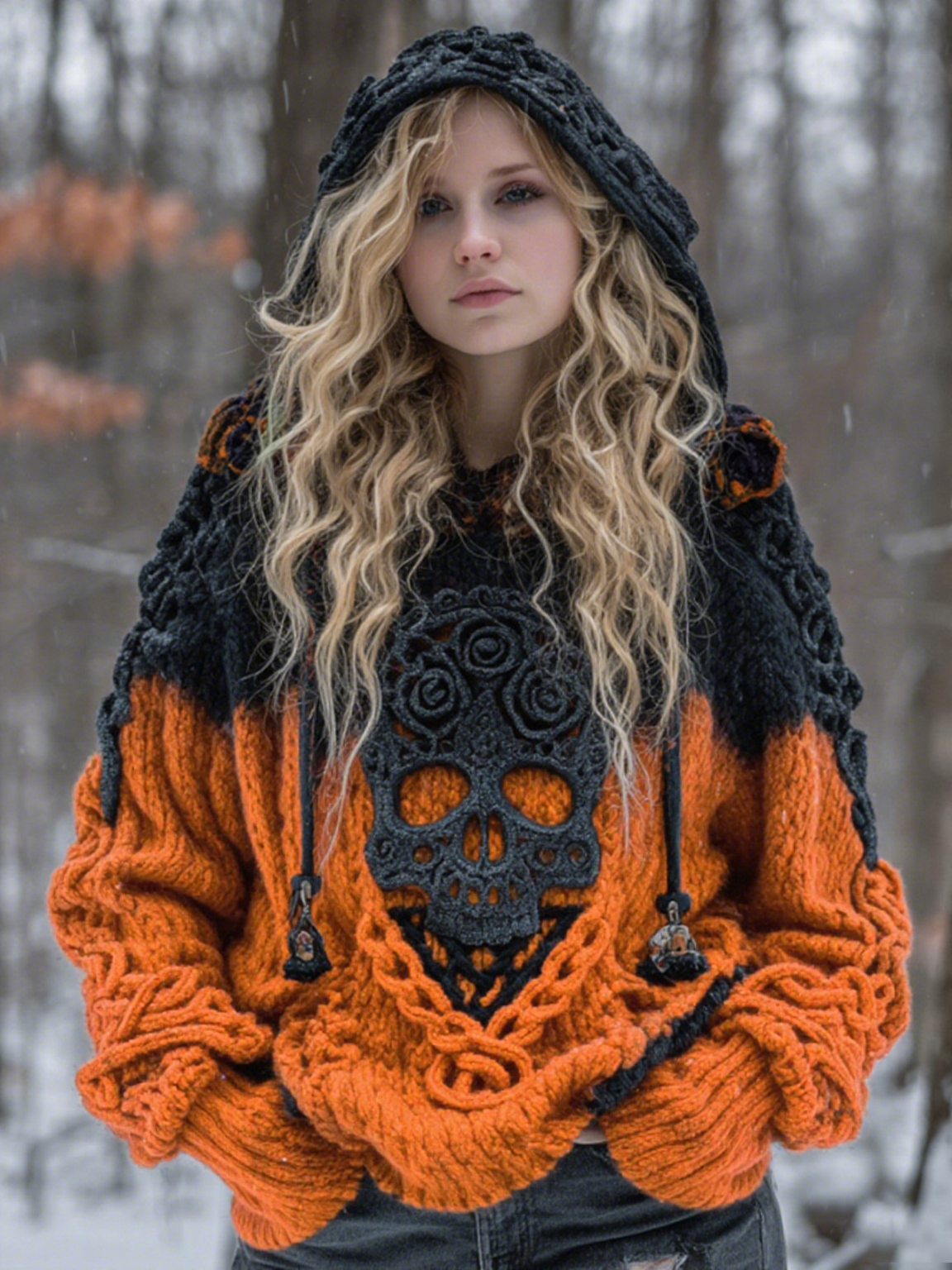 Warm Cropped Sweater