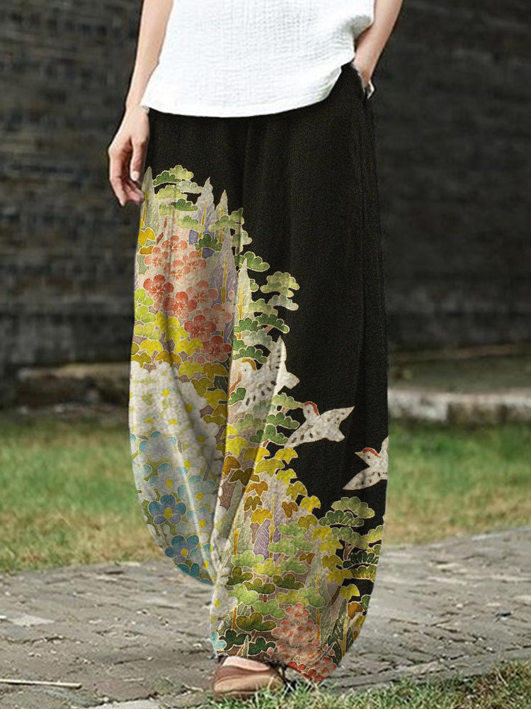 Relaxed Drawstring Pants