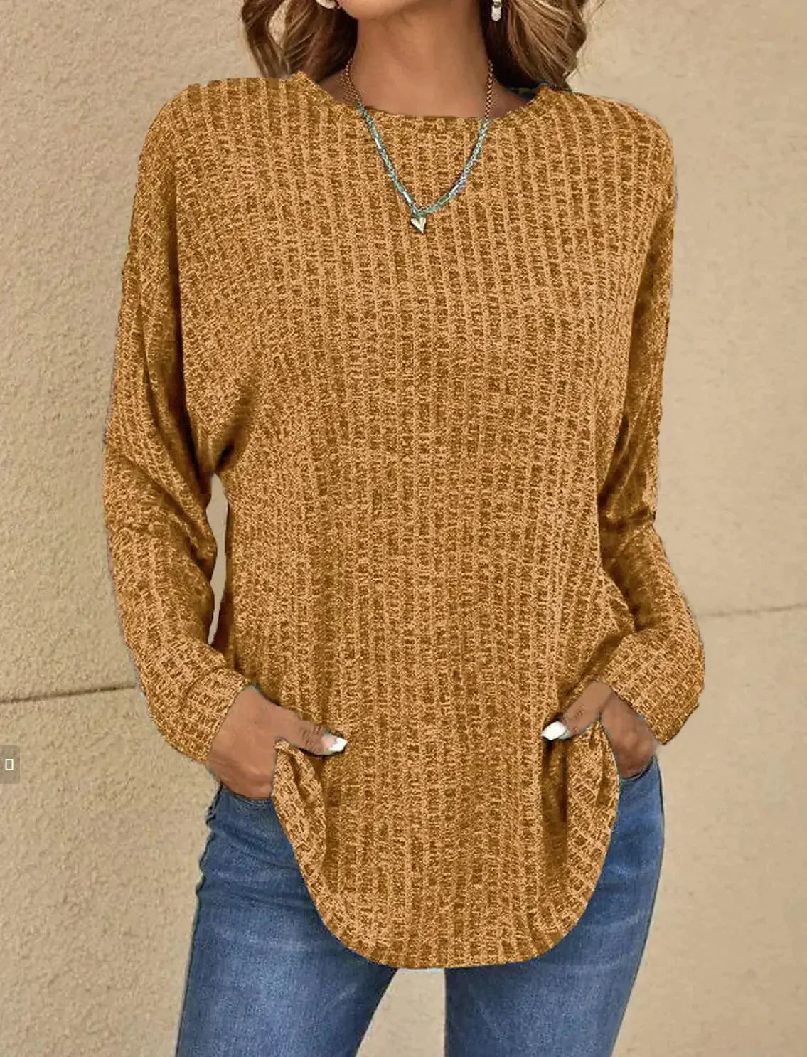 Casual Cropped Sweater