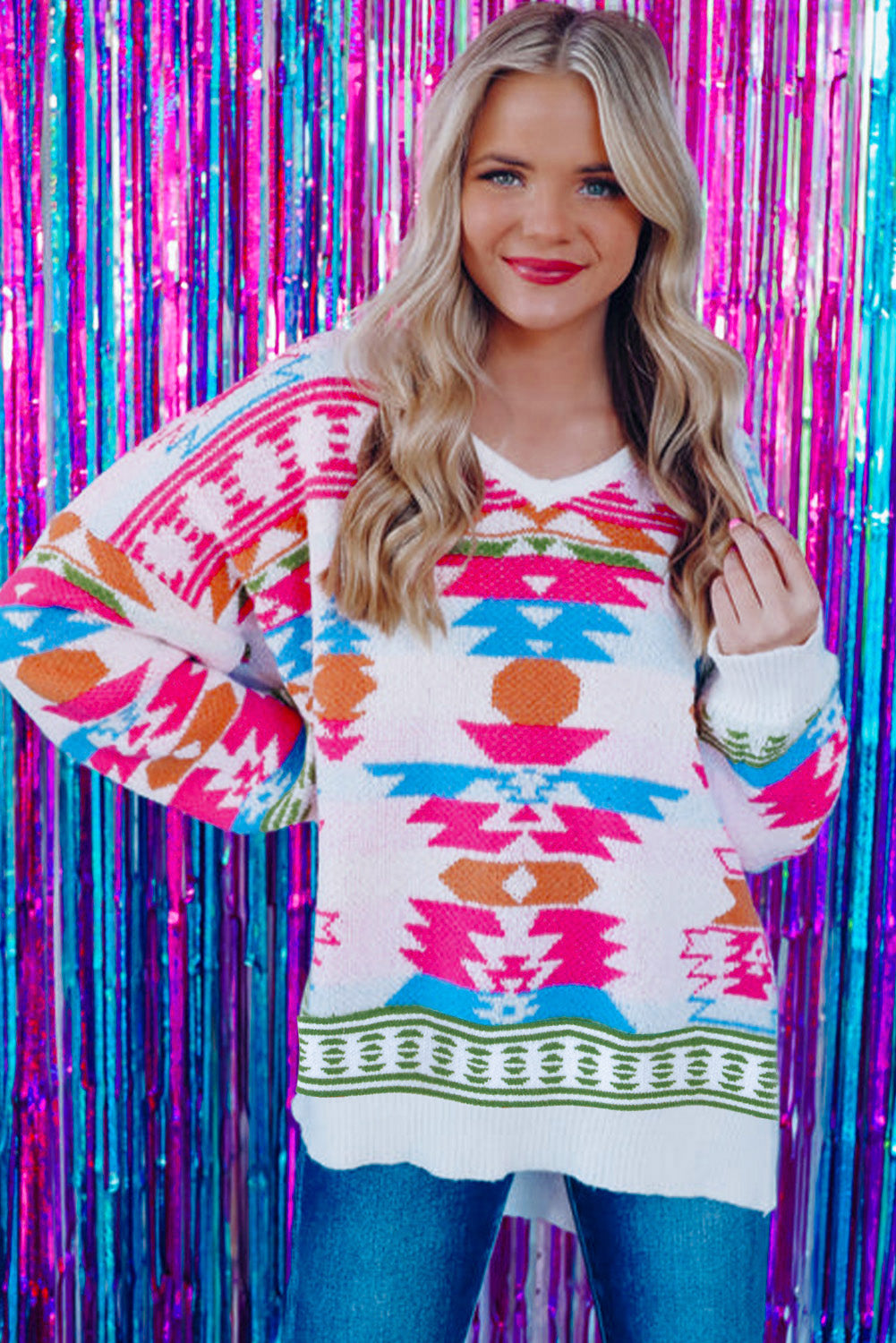 Easy Striped Sweater