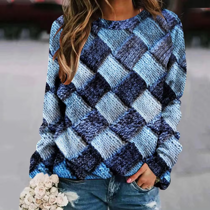 Textured V-Neck Sweater