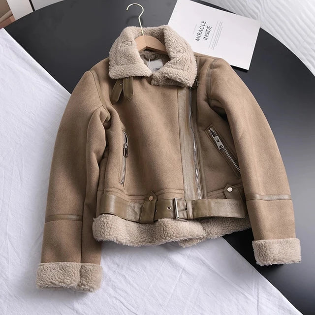 Warm Belted Coat