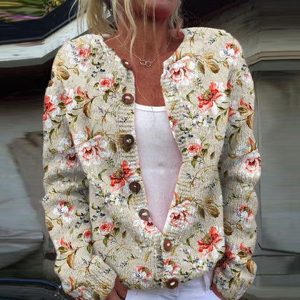 Weekend Buttoned Sweater