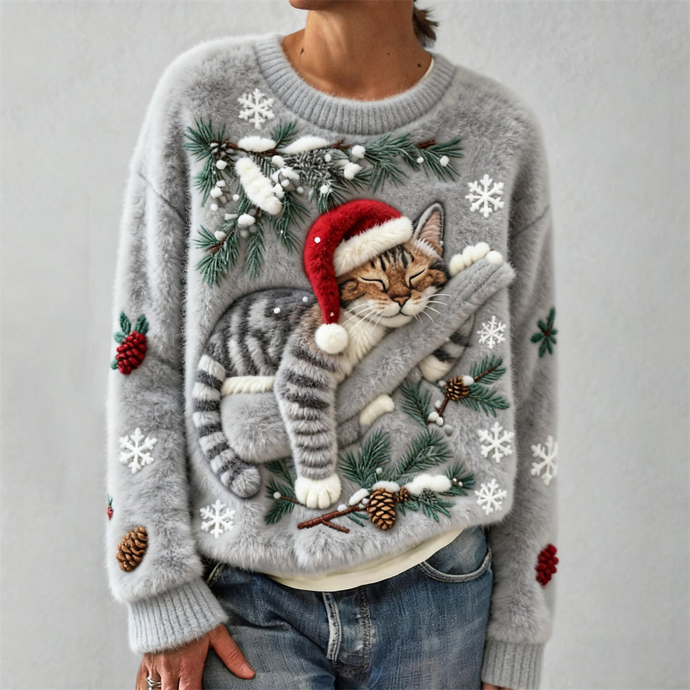 Relaxed V-Neck Sweater