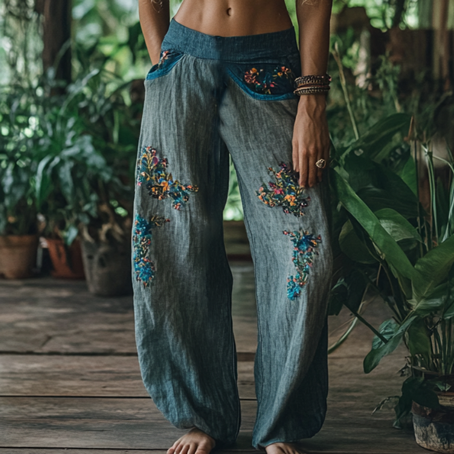 Modern High-Waist Pants