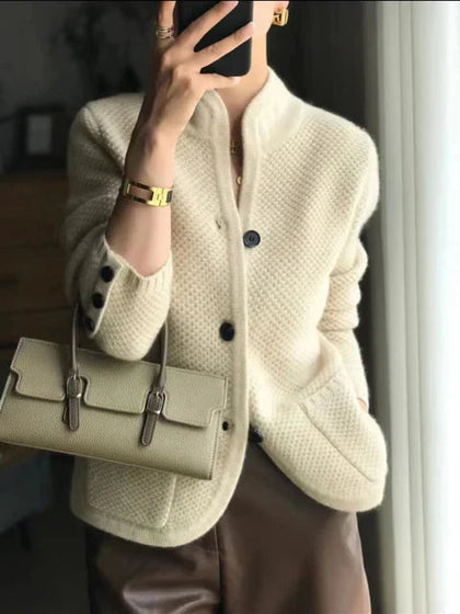 Soft Double-Breasted Coat