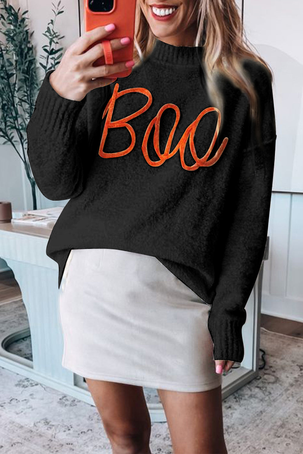 Relaxed Ribbed Sweater