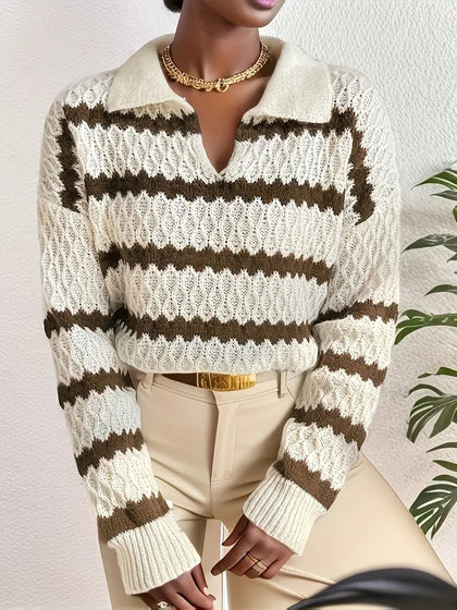 Warm V-Neck Sweater