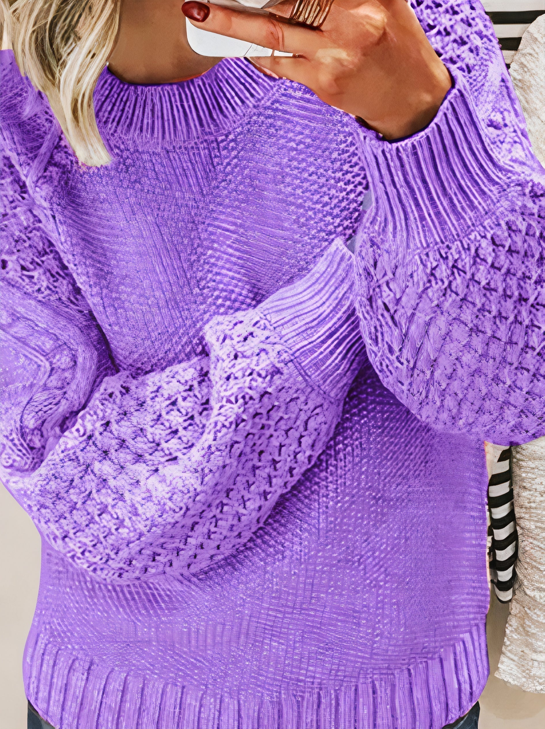 Casual Cable Sweater