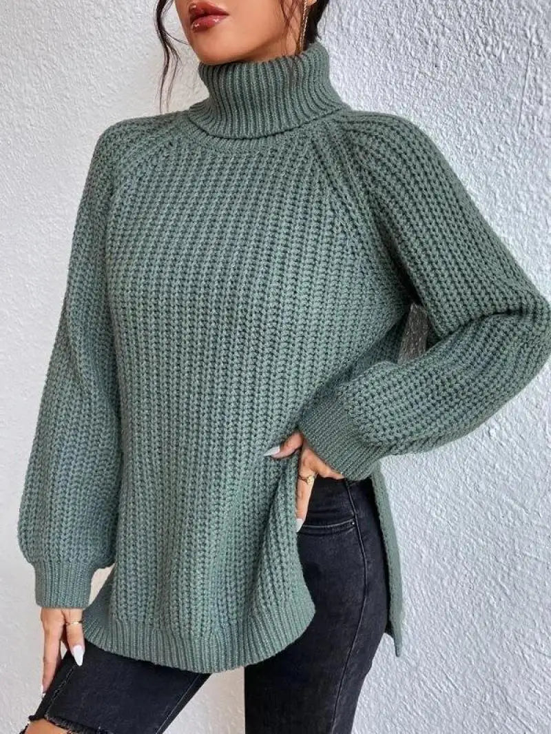 Easy Buttoned Sweater