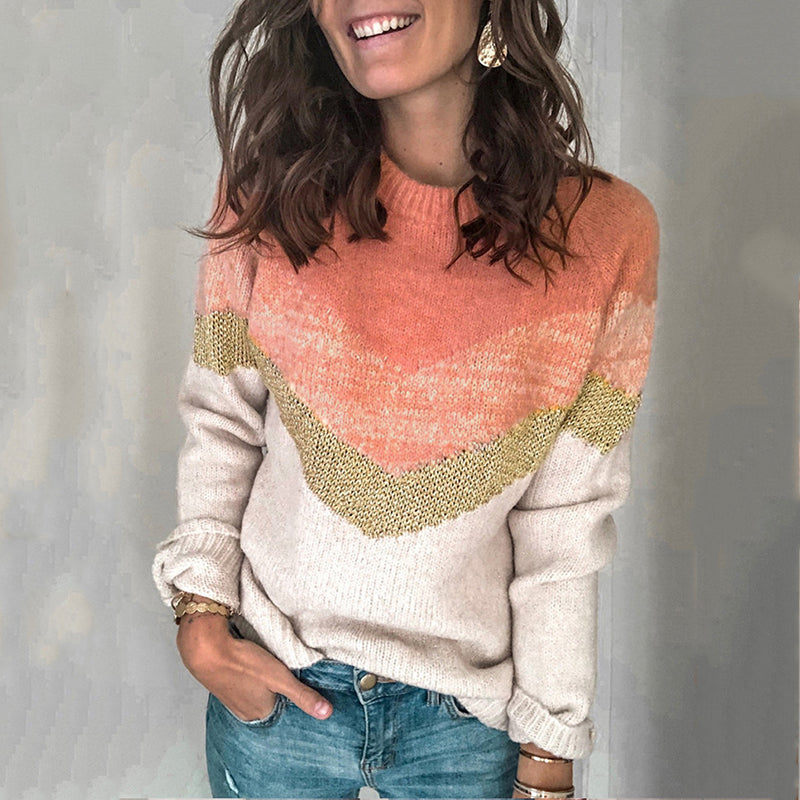 Textured Ribbed Sweater