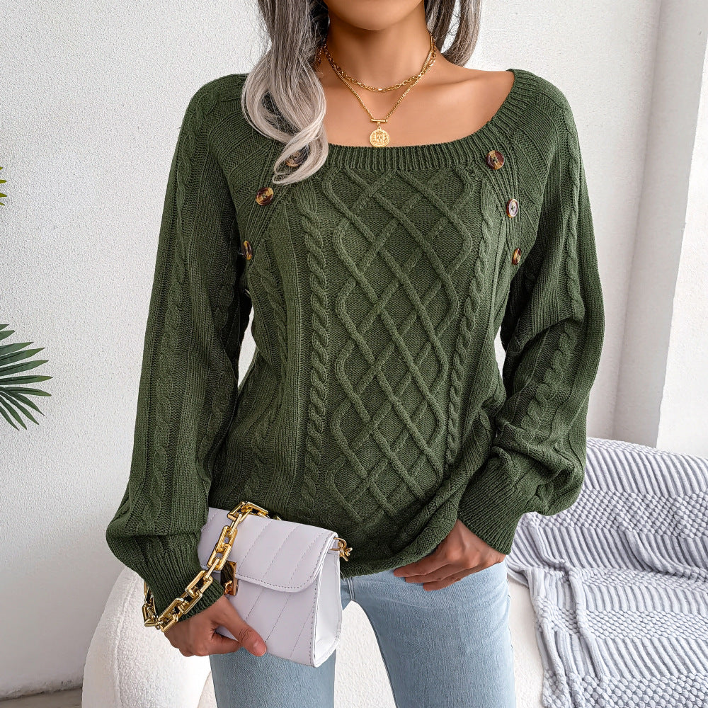 Casual Cable Sweater