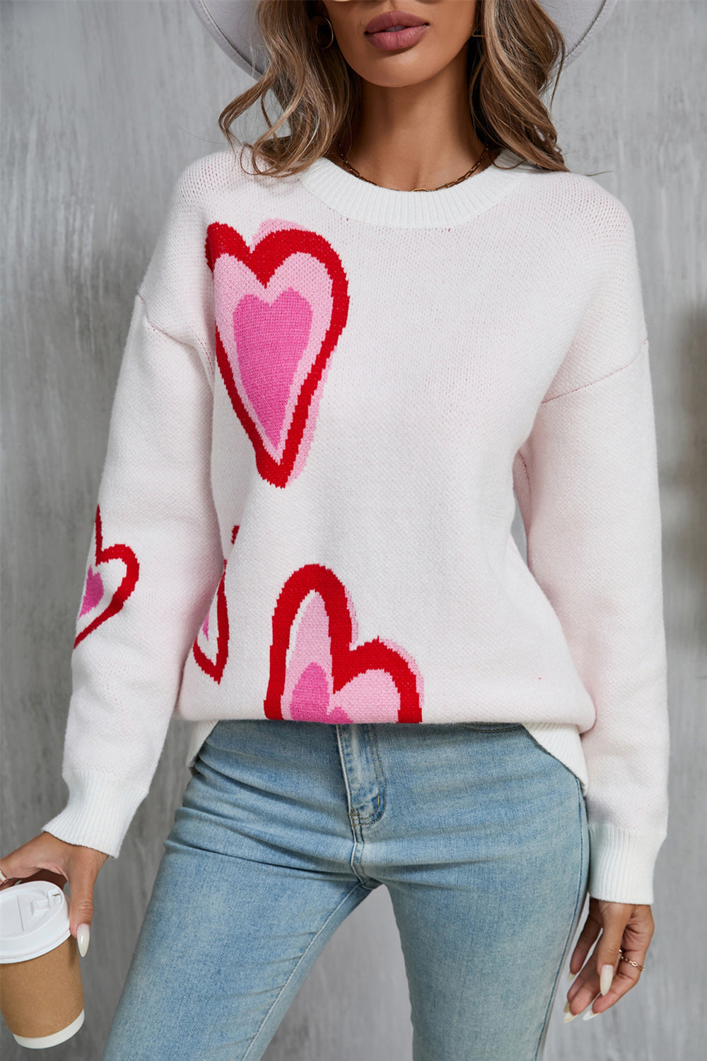 Relaxed Cable Sweater