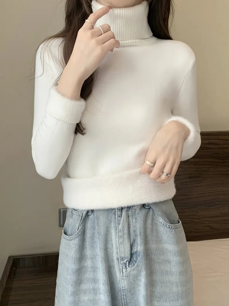 Soft Cropped Sweater
