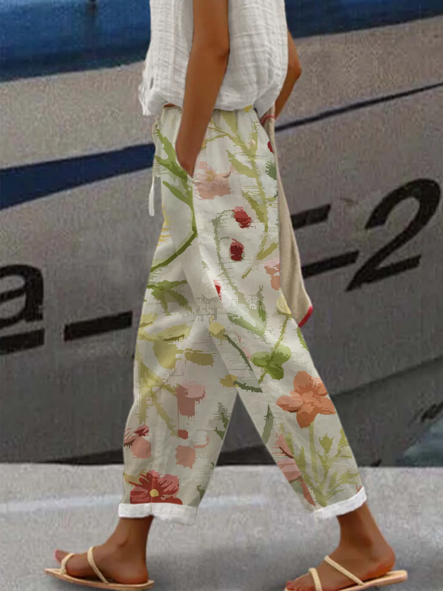Coastal Printed Pants
