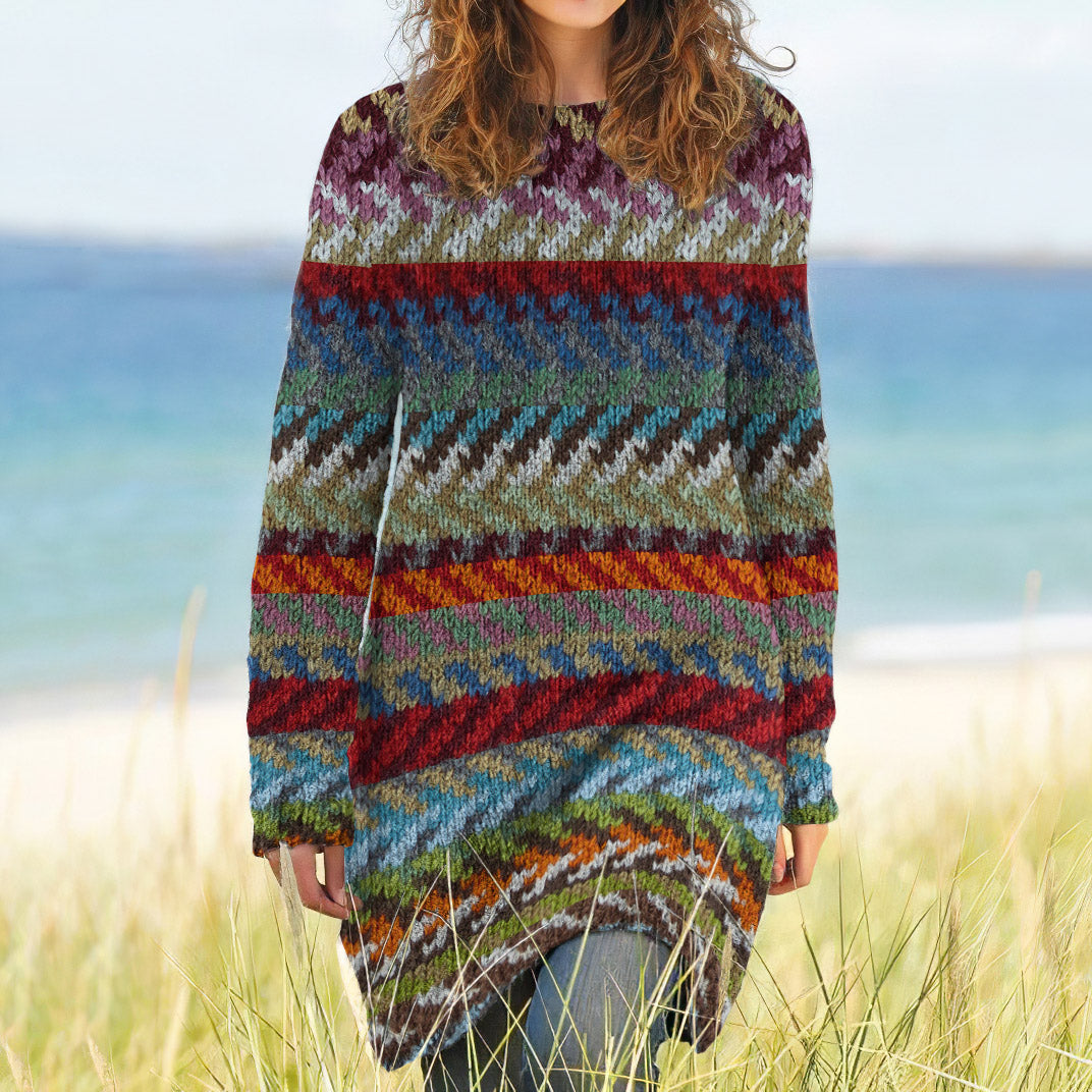 Relaxed Striped Sweater