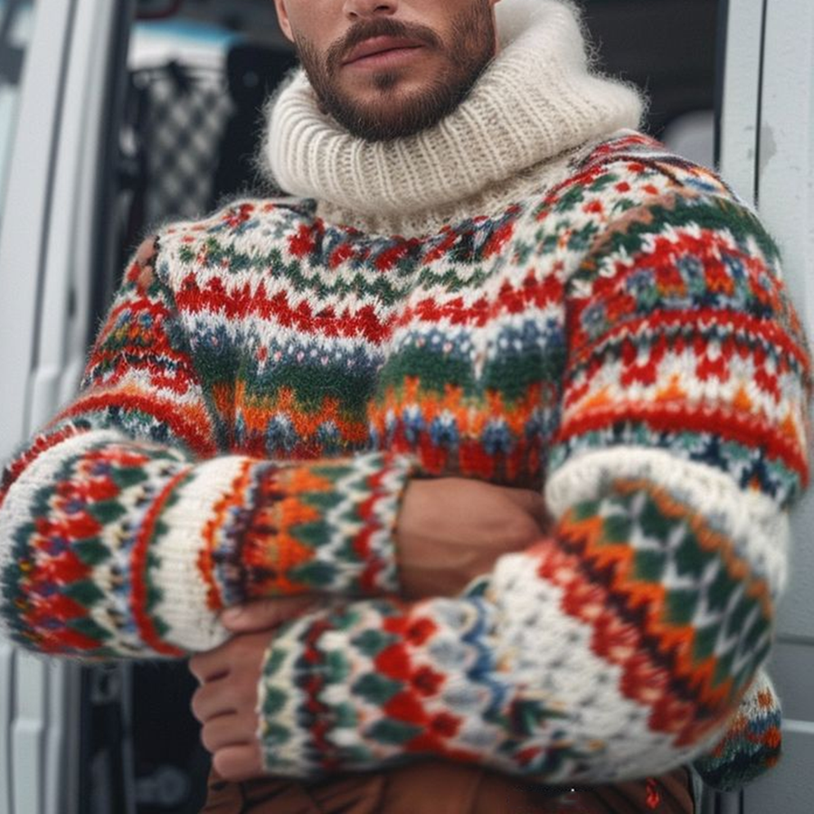 Easy Buttoned Sweater